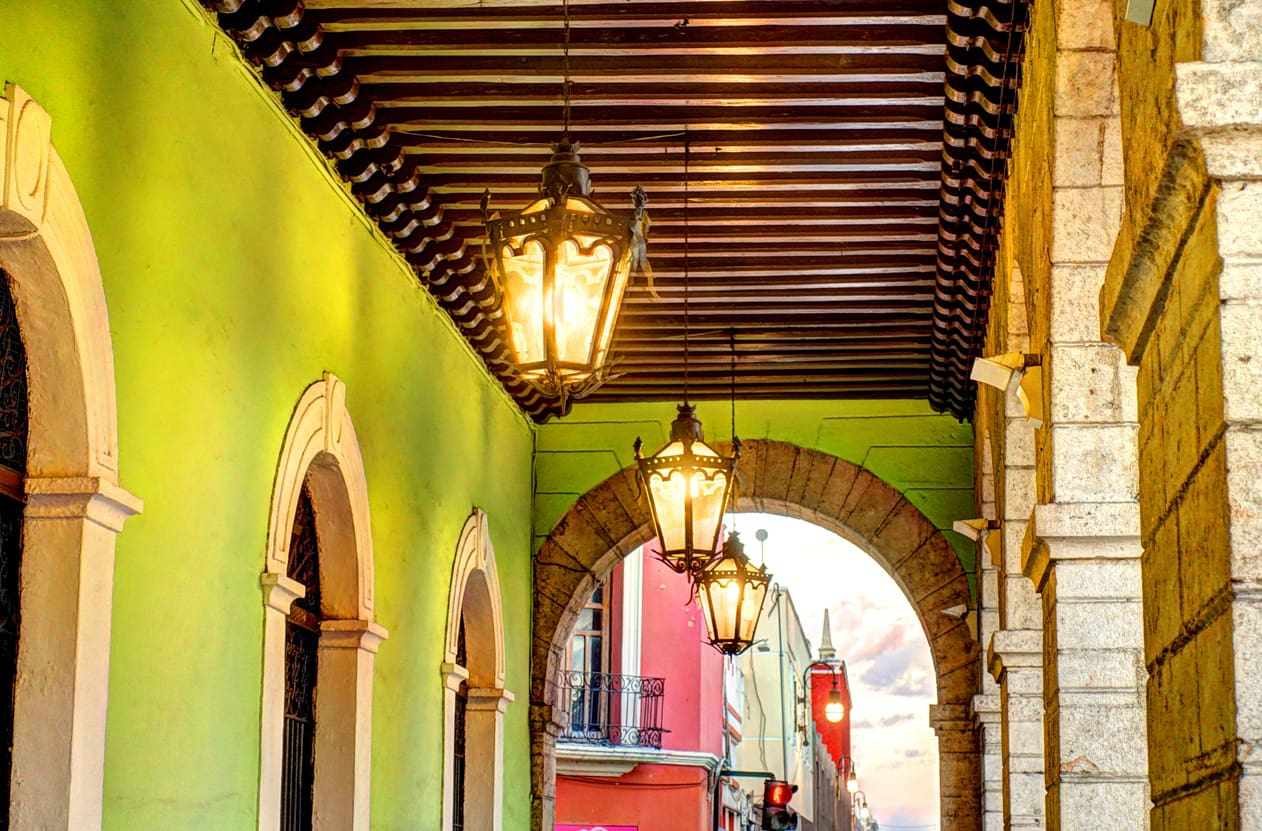 Image of walkway in yucatan