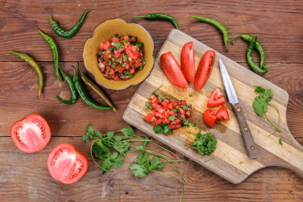 Image of salsa ingredients