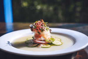 Restaurant interior at Felix’s Cantina, Milford PA