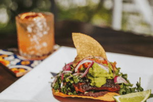 Dining setup at Felix’s Cantina restaurant