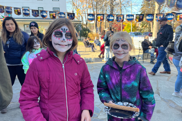 Festive holiday party event with decorated tables at La Posada Milford
