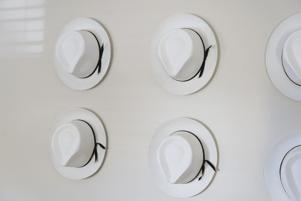 Stylish interior design of La Posada Milford hotel lobby