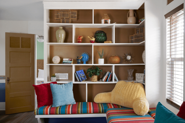 Interior design setup at La Posada Milford hotel