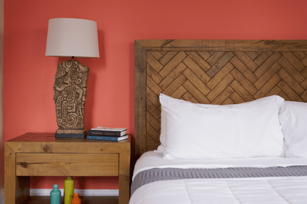 Bright living area in Uxmal Premium King Room at La Posada Milford hotel