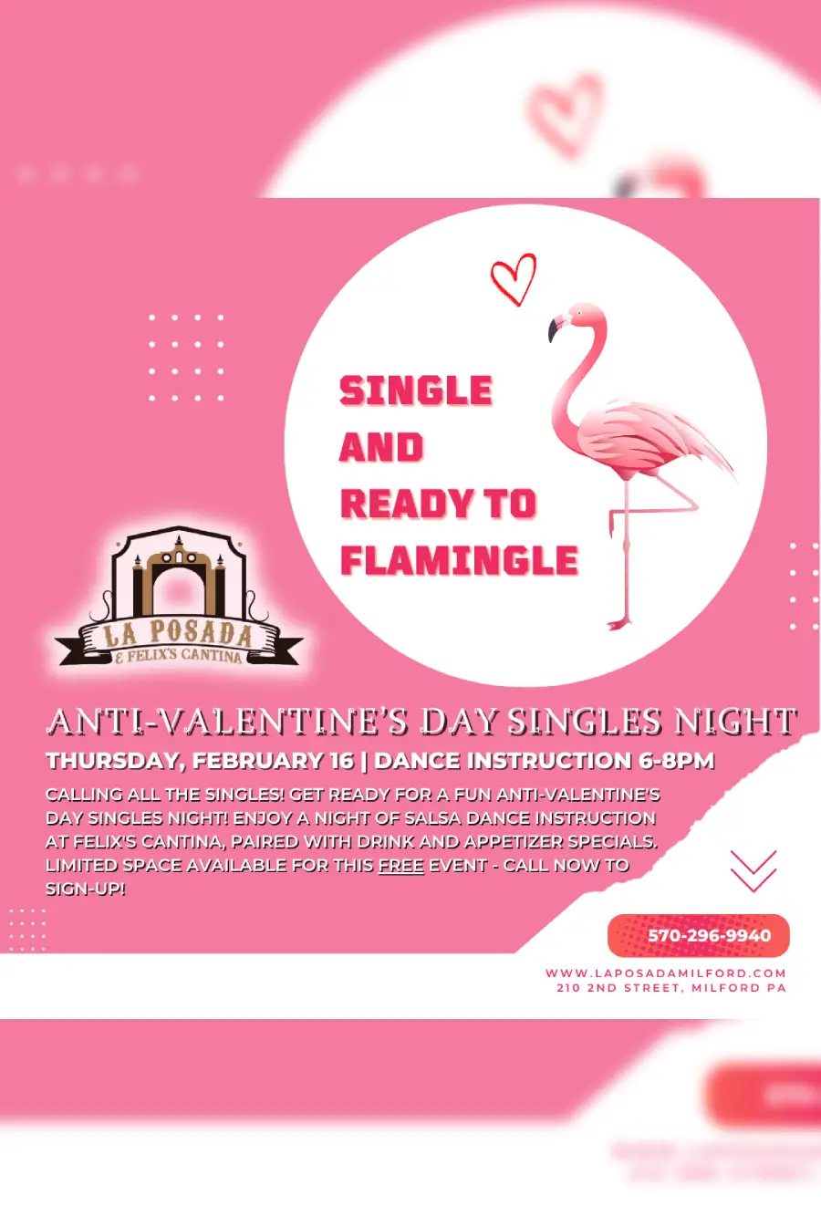 Single and ready to flamingle